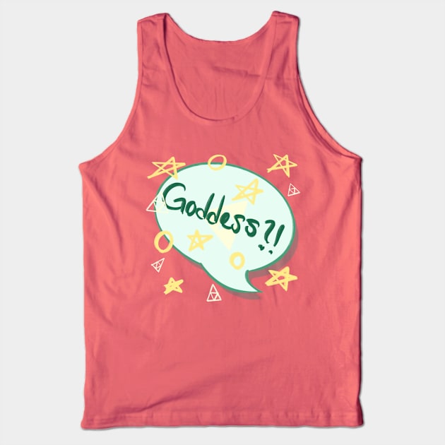 Goddess Grumps Tank Top by JBPendragon